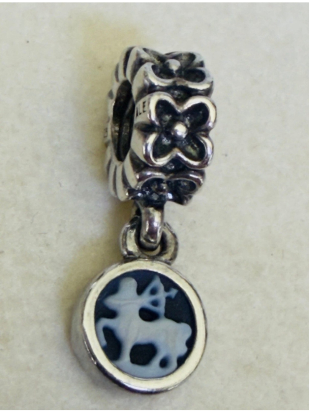 Pandora Sterling Silver Sagittarius Cameo Dangle Charm - 790500CAM12